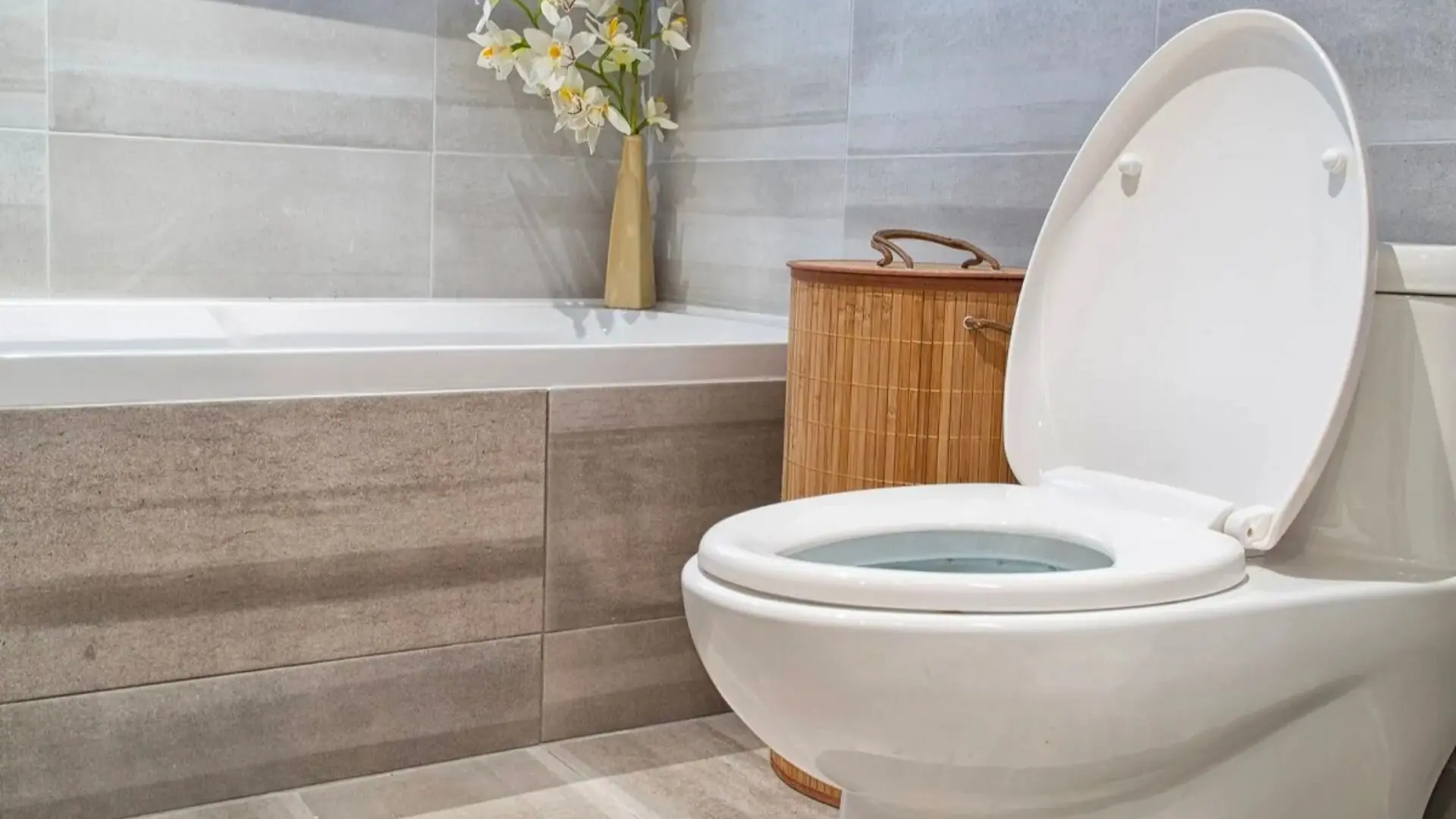 Cesto de roupa suja de flor de vaso sanitário Cesto de roupa suja de flor de vaso sanitário
